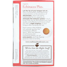 Load image into Gallery viewer, TRADITIONAL MEDICINALS: Organic Echinacea Plus Herbal Tea 16 Tea Bags, 0.85 oz