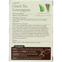 Load image into Gallery viewer, TRADITIONAL MEDICINALS: Organic Green Tea Lemongrass 16 Tea Bags, 0.85 oz