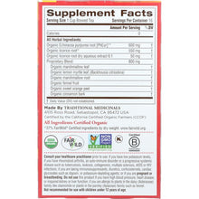 Load image into Gallery viewer, TRADITIONAL MEDICINALS: Organic Throat Coat Lemon Echinacea Herbal Tea 16 Tea Bags, 1.13 oz