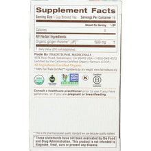 Load image into Gallery viewer, TRADITIONAL MEDICINALS: Organic Ginger Herbal Tea 16 Tea Bags, 0.85 oz