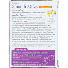 Load image into Gallery viewer, TRADITIONAL MEDICINALS: Organic Smooth Move Chamomile Herbal Tea 16 Tea Bags, 1.13 oz