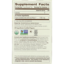 Load image into Gallery viewer, TRADITIONAL MEDICINALS: Organic Dandelion Leaf & Root Caffeine Free Herbal Tea 16 Tea Bags, 0.99 oz