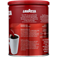Load image into Gallery viewer, LAVAZZA: Coffee Ground House Blend, 10 oz