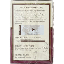 Load image into Gallery viewer, CHOICE TEA: Organic English Breakfast Tea, 16 bg