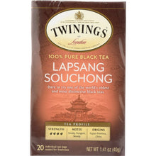 Load image into Gallery viewer, TWININGS OF LONDON: Tea Origins Lapsang Souchong, 20 Tea Bags, 1.41 oz