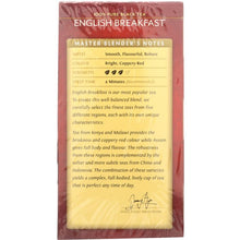 Load image into Gallery viewer, TWININGS OF LONDON: Classics English Breakfast Tea Medium Tea Strength 20 Tea Bags, 1.41 oz