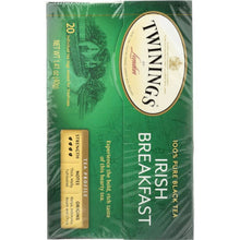 Load image into Gallery viewer, TWINING TEA: Classics Irish Breakfast Tea, 20 Tea Bags, 1.41 oz