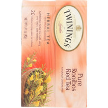 Load image into Gallery viewer, TWINING TEA: Pure Rooibos Red Tea, 20 bg