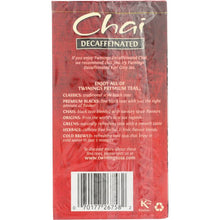 Load image into Gallery viewer, TWINING TEA: Decaffeinated Chai Tea, 20 bg