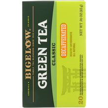 Load image into Gallery viewer, BIGELOW: Green Tea Classic Decaffeinated 20 Tea Bags, 0.91 oz