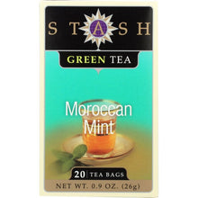 Load image into Gallery viewer, STASH TEA: Green Tea Moroccan Mint 20 Tea Bags, 0.9 oz