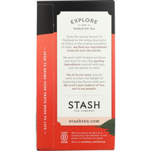Load image into Gallery viewer, STASH TEA: Decaf Tea Chai Spice 18 Tea Bags, 1.1 oz