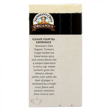 Load image into Gallery viewer, NEWMAN'S OWN ORGANICS: Turmeric Ginger Herbal Tea, 20 bg