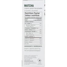 Load image into Gallery viewer, RISHI TEA: Matcha Tea Powder Travel Packs, 18 gm