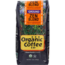 Load image into Gallery viewer, ORGANIC COFFEE CO: Organic Zen Blend Ground Coffee, 12 oz