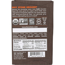 Load image into Gallery viewer, TAZA CHOCOLATE: 95% Wicked Dark Chocolate with Ginger, 2.5 oz