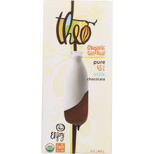 Load image into Gallery viewer, THEO CHOCOLATE: Organic Milk Chocolate 45% Cacao, 3 oz