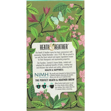 Load image into Gallery viewer, HEATH AND HEATHER: Organic Green Tea with Moroccan Mint, 20 ea