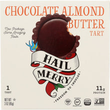 Load image into Gallery viewer, HAIL MERRY: Chocolate Almond Butter Tart, 3 oz