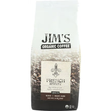 Load image into Gallery viewer, JIM'S ORGANIC COFFEE: French Roast Coffee, 11 oz