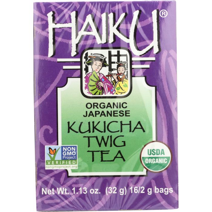 HAIKU: Organic Japanese Kukicha Twig Tea, 16 bg