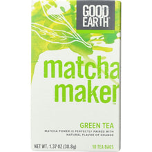 Load image into Gallery viewer, GOOD EARTH: Matcha Maker Green Tea, 18 bg
