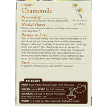 Load image into Gallery viewer, TRADITIONAL MEDICINALS: Organic Chamomile Calmative and Digestive Herbal Tea 16 tea bags, 0.74 oz
