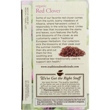 Load image into Gallery viewer, TRADITIONAL MEDICINALS: Tea Red Clover Organic, 1.13 oz
