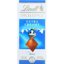 Load image into Gallery viewer, LINDT: Excellence Extra Creamy Milk Chocolate, 3.5 oz
