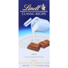 Load image into Gallery viewer, LINDT: Classic Recipe Milk Chocolate Bar, 4.4 O\oz
