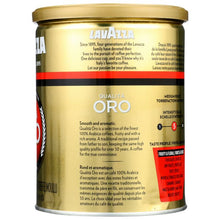 Load image into Gallery viewer, LAVAZZA: Qualita Oro Roasted Ground Coffee Can, 8.80 oz
