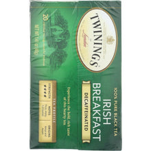 Load image into Gallery viewer, TWININGS: Decaffeinated Irish Breakfast Tea, 20 tea bags
