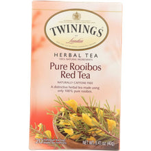 Load image into Gallery viewer, TWINING TEA: Pure Rooibos Red Tea, 20 bg
