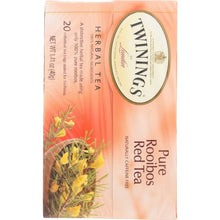 Load image into Gallery viewer, TWINING TEA: Pure Rooibos Red Tea, 20 bg
