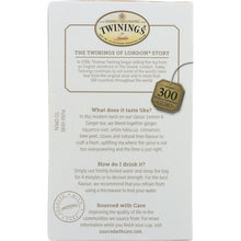 Load image into Gallery viewer, TWINING TEA: Support Lime &amp; Ginger Herbal Tea, 18 bg
