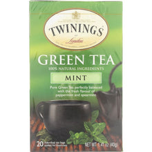 Load image into Gallery viewer, TWINING TEA: Green Tea with Mint, 20 bg
