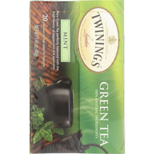 Load image into Gallery viewer, TWINING TEA: Green Tea with Mint, 20 bg
