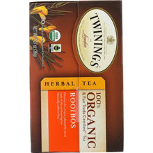 Load image into Gallery viewer, TWINING TEA: Rooibos Organic Tea, 20 bg
