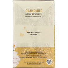 Load image into Gallery viewer, CELESTIAL SEASONINGS: Chamomile Herbal Tea Pack of 40, 1.8 oz
