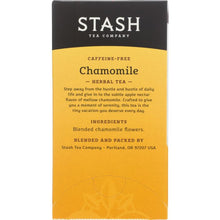 Load image into Gallery viewer, STASH TEA: Chamomile Herbal Tea, 20 bg
