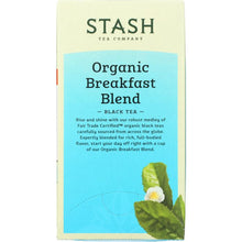 Load image into Gallery viewer, STASH TEA: Organic Breakfast Blend Tea, 18 bg
