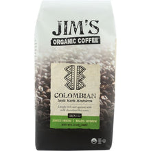 Load image into Gallery viewer, JIMS ORGANIC COFFEE: Columbian Ground Coffee Organic, 12 oz
