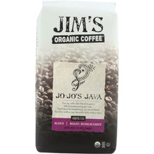 Load image into Gallery viewer, JIMS ORGANIC COFFEE: Jo-Jos Java Ground Coffee Organic, 12 oz
