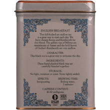 Load image into Gallery viewer, HARNEY &amp; SONS: HT English Breakfast Tea, 20 bg
