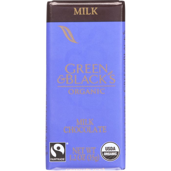 GREEN & BLACKS: Organic Milk Chocolate Bar, 1.2 oz