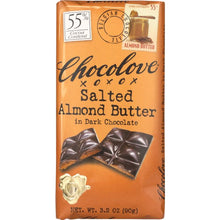 Load image into Gallery viewer, CHOCOLOVE: Dark Chocolate Bar Almond Butter, 3.2 oz
