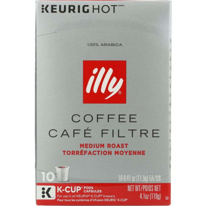 ILLYCAFFE: K-cup Medium Roast Coffee, 10 pc