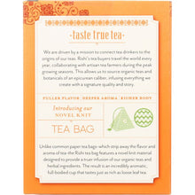 Load image into Gallery viewer, RISHI TEA: Turmeric Ginger Tea 15 Tea Bags, 49.5 gm
