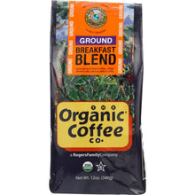 Load image into Gallery viewer, ORGANIC COFFEE CO.: Ground Coffee Breakfast Blend, 12 oz
