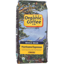 Load image into Gallery viewer, ORGANIC COFFEE CO: Coffee Bean Hurricane Organic, 12 oz
